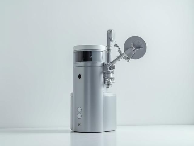 Professionelle Studioaufnahme einer modernen Wetterstation